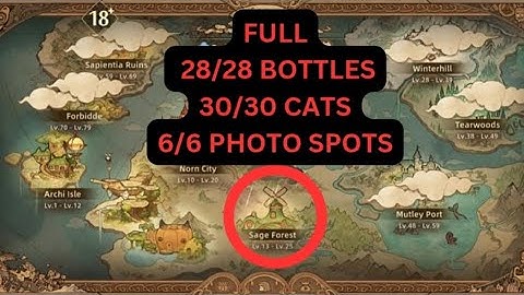 TREE OF SAVIOR - FULL EXPLORATION - SAGE FOREST