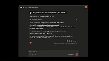 Automate Document Signing Workflow Using eID Easy MCP Server with 80+ Identity Providers