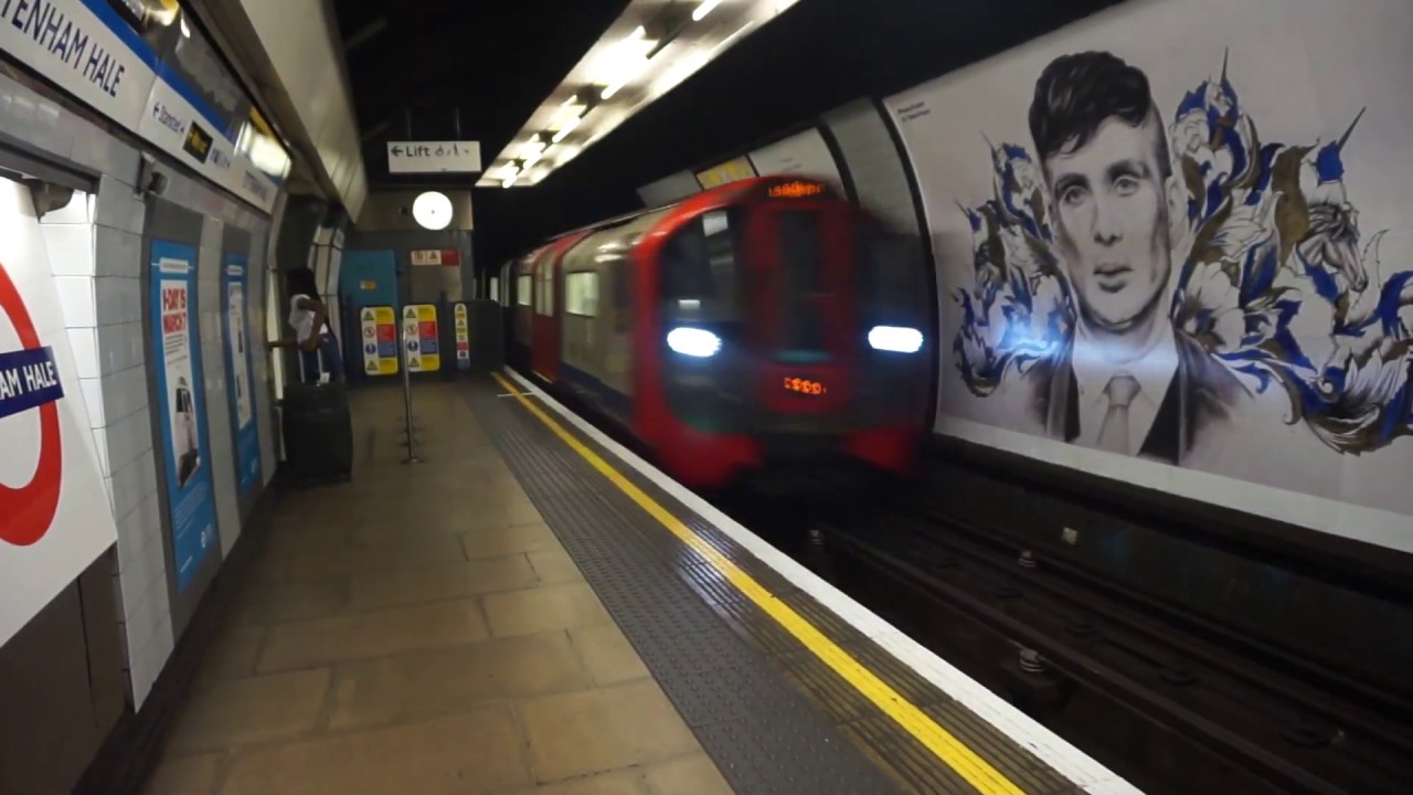 London Underground Victoria Line 2009 Stock Trains At Tottenham Hale 23