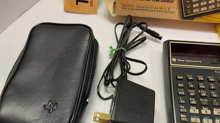 Texas Instruments TI-55 Advanced Professional Calculator