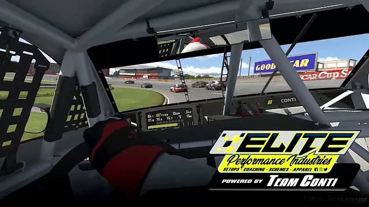 Michael Conti goes from P16 to P2 in just 20 laps,...