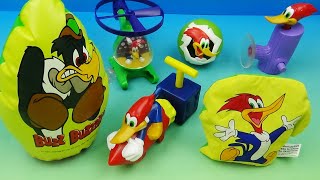 2000 WOODY WOODPECKER set of 6 DAIRY QUEEN COLLECTIBLES VIDEO REVIEW