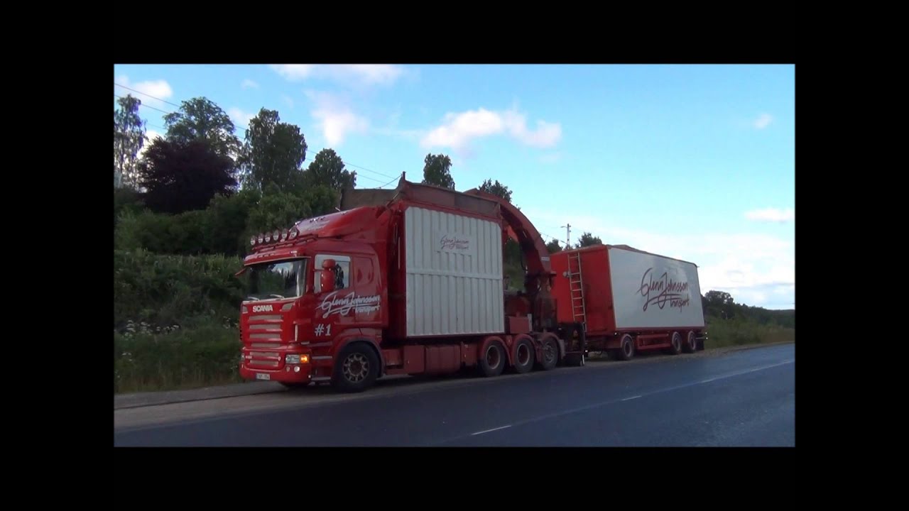 Scania R620 Flisbil raka rör