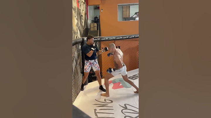 Alex Pereira com MOVIMENTAÇÃO INSANA no sparring com Caio Borralho! 🔥👊