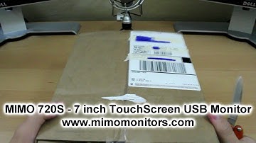 Mimo USB Powered Monitor 720S Unboxing