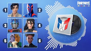 GUESS THE SKIN BY THE MUSIC - FORTNITE CHALLENGE #2 | tusadivi