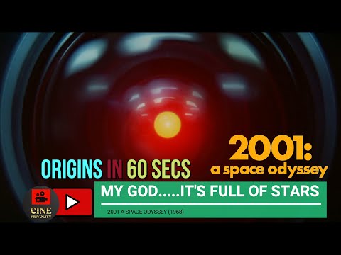 "MY GOD IT'S FULL OF STARS" in 60 Secs [HD] 2001 A Space Odyssey