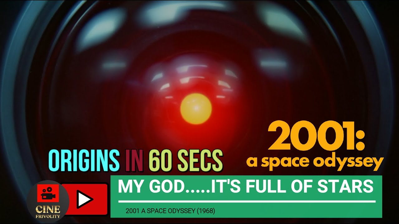 "MY GOD IT'S FULL OF STARS" in 60 Secs [HD] 2001 A Space Odyssey
