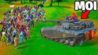 99 Joueurs VS 1 Tank sur Fortnite !