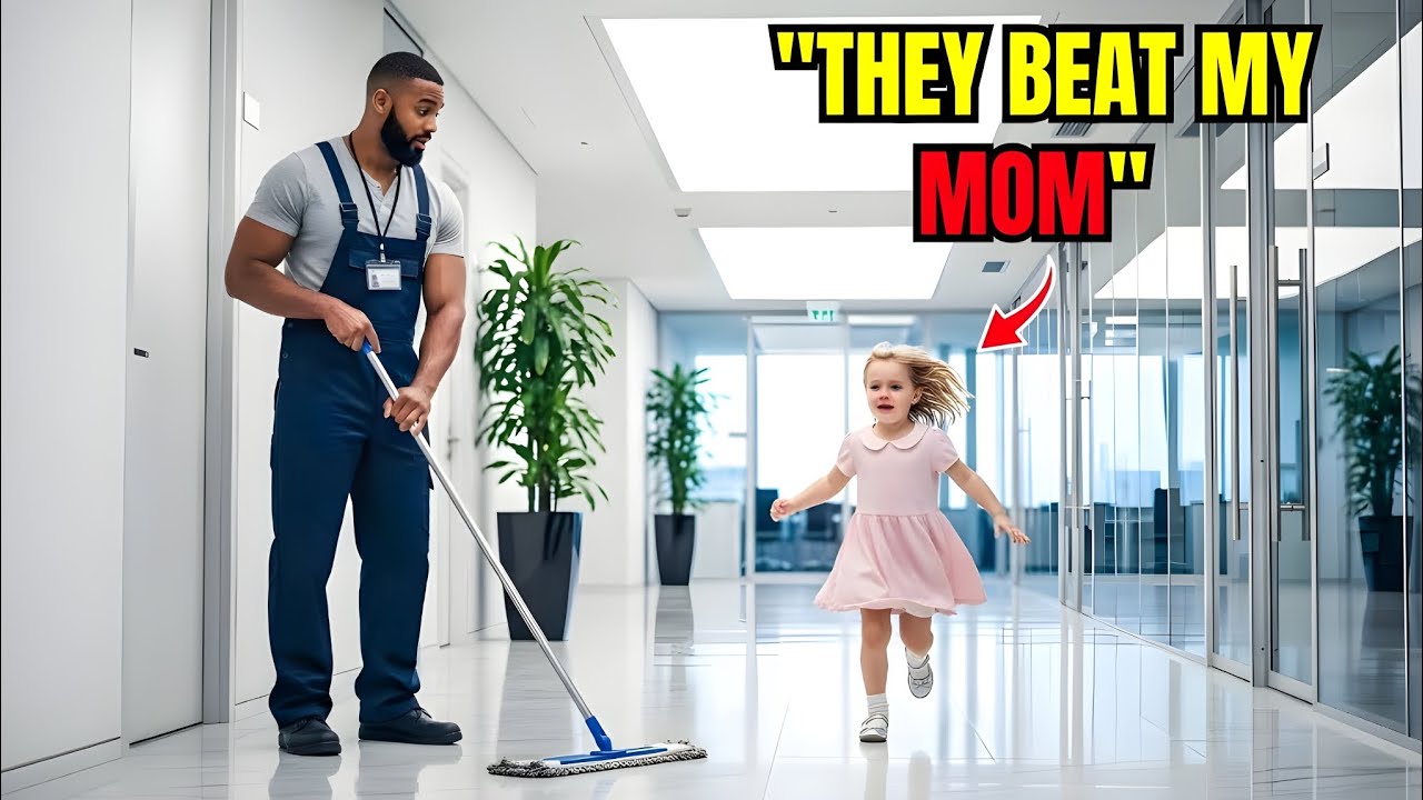 CEO's Little Girl Ran to the Kindness Black Story  Janitor: 