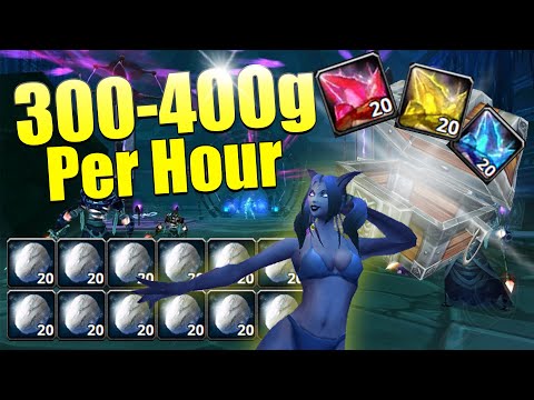 300-400 Gold per hour - Mana tombs stealth farm!