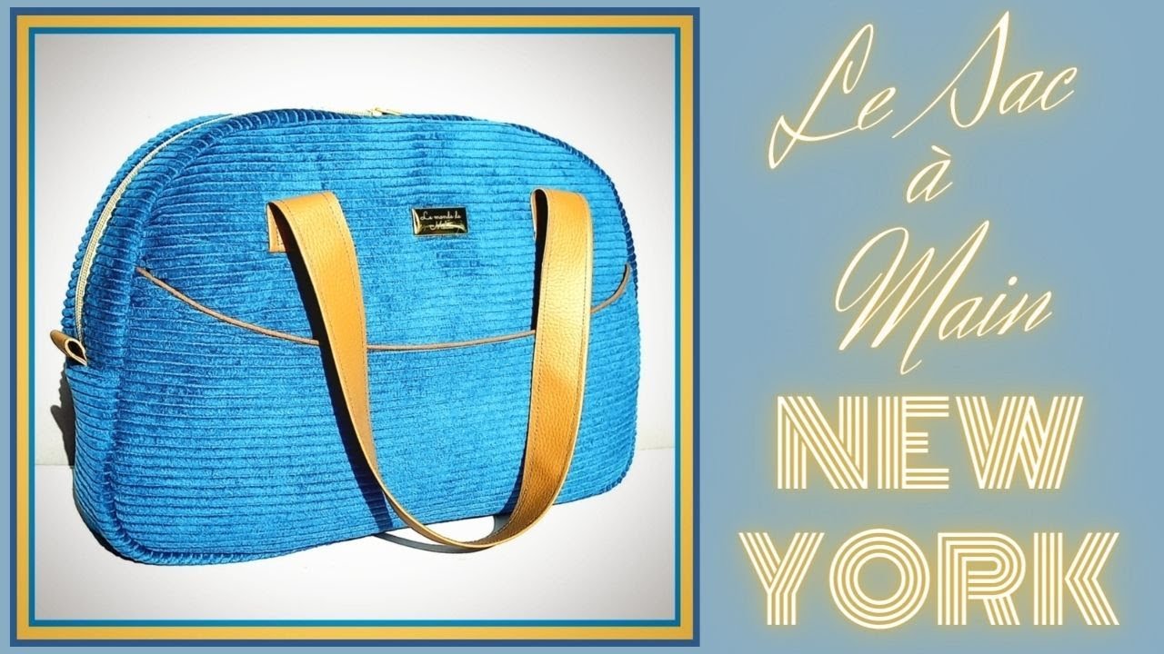 🎀 Beginner #DIY tutorial 🎀 Easily sew the #NEW-YORK Handbag 🥰 - YouTube