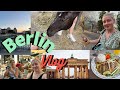 Berlin vlog/ drei Tage Berlin / Hauptstadt mit Hund Pferd / Reise Ausflug See  vegan essen in Berlin