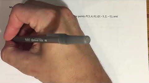 12.5 - Equations of Lines and Planes (Part 2)