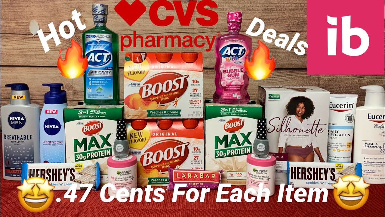 cvs-weekly-couponing-deals-47-cents-for-each-item-ibotta-rebates