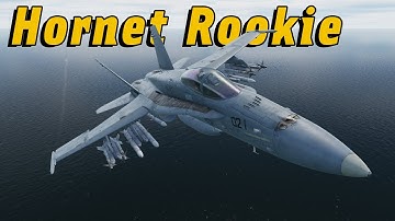 Total Rookie Learning How To Fly The F/A-18-C In VR | DCS World