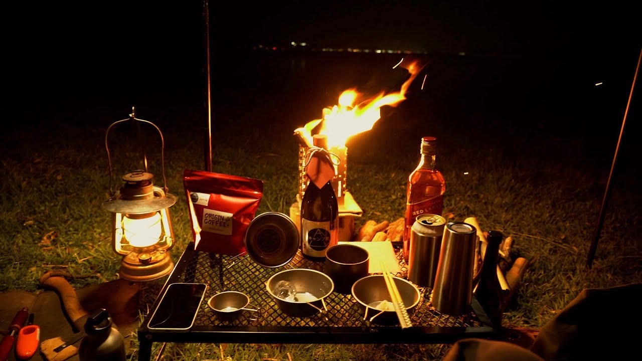 長崎の海でソロスタイルキャンプ いろんなテント見れた - YouTube