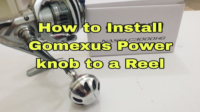 How To Install Gomexus Jigging Power Handle or T-Bar