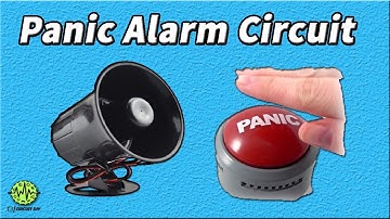 Panic Alarm | Panic Alarm Using 555 timer | 555 timer circuit | Electronics Projects