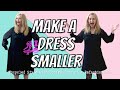 Shrink That Dress: a DIY Tailoring Tutorial