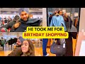 He took me on surprise birt.ay shopping  daily vlog