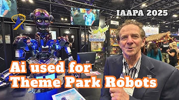 AI Controlled Robot Designed for Theme Parks and Attractions