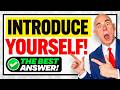 Job Interview Introduction Quiz