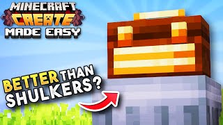 The Toolbox A Better Shulker? Minecraft Create Tutorial
