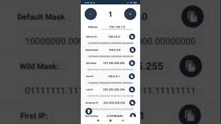Easy Subnetting with Calcnet Android App screenshot 5