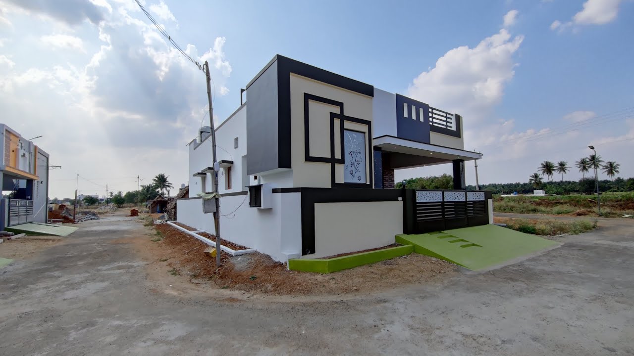 உடுமலையில் 3.5 சென்டில் கிழக்கு பார்த்த அழகிய 2BHK தனி வீடு 9943671311 House For Sale In