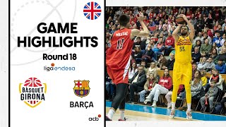 Bàsquet Girona  Barça (7384) GAME HIGHLIGHTS | Liga Endesa 202223