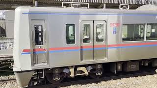 【新重検試運転】京成3000形3042編成 京成桜駅通過・到着シーン