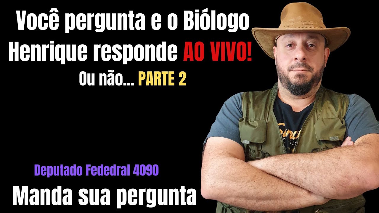 Você pergunta e o Biólogo Henrique responde 2