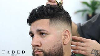 EASY MENS FADESTEP BY STEP BARBER TUTORIAL