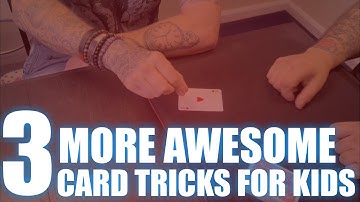 3 More Awesome Card Tricks For Kids | Magic Stuff With Craig Petty