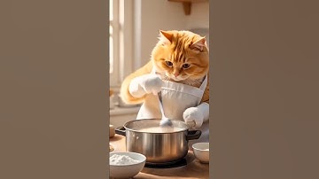 "🐾🔥 Master Chef Cat Cooking Like a Pro 👨‍🍳🍲✨#CatChef#FunnyCat#vaishalichaudharykhutail#CookingCat#ai