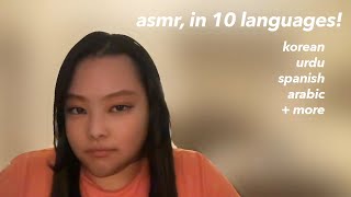 asmr, in 10 languages !