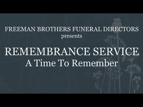 Freeman Brothers Community Remembrance Service 2023