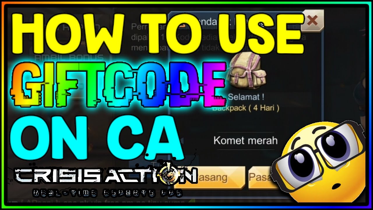 Cara Mendapatkan Giftcode di Crisis Action // How To Get Giftcode on