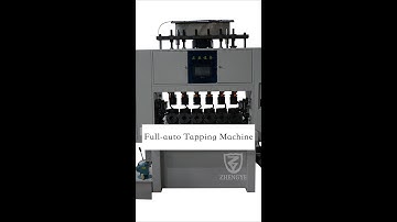 Superb Full-auto Tapping Machine is operating