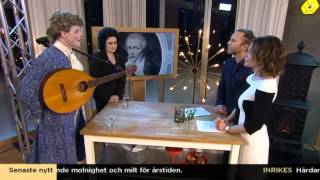 Här drar Bellman själv sin bästa Bellmanvits - Nyhetsmorgon (TV4)