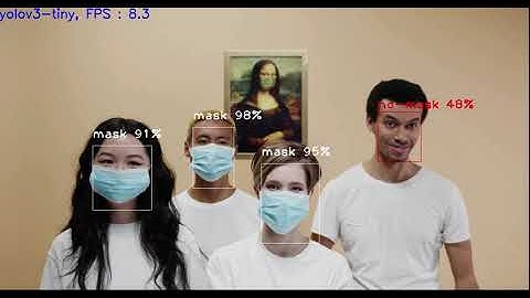 Face Mask Detection with Yolov3 | Yolov3-tiny( 마스크 디텍션)
