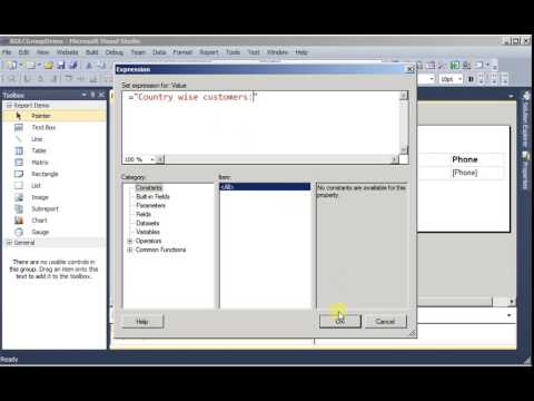 Create group in RDLC Report(ASP.Net C# code) - YouTube