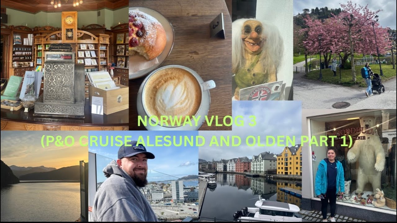Norway Vlog 3 (P&O Cruise Ålesund and Olden Part 1)