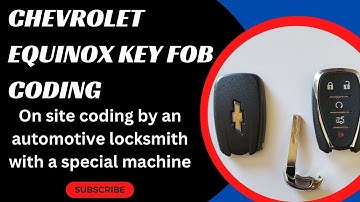 Chevy Equinox Key Fob Coding Issue and solution with On Board Programming