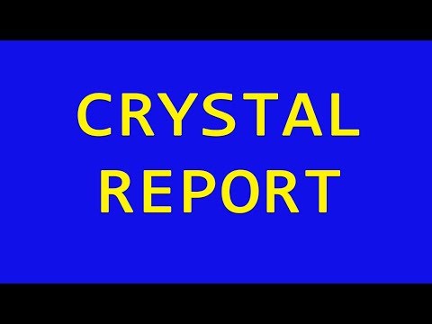 Learn Crystal Report