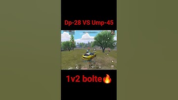 🔥 DP28 & UMP45 Double 1v2 Clutch + M416 3x Knock Finish | Insane #bgmi Gameplay 😈💥 #viral #shorts