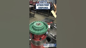 GUSHER VERTICAL PUMP – COUPLING THE MOTOR AND PUMP SHAFTS PT1.