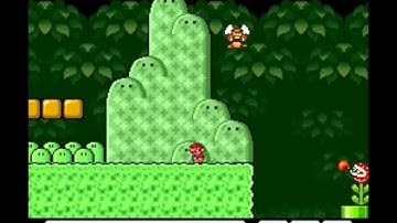 SMB3 for Super Mario All-Stars Custom Level #361 - World 1-5