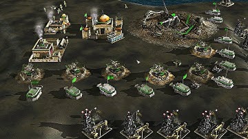 GLA BOSS vs 7 CHINA BOSS - Command & Conquer Generals Apocalyptic